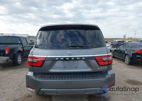 2021 Nissan Armada Platinum 2Wd z USA, uszkodzony, nr VIN JN8AY2DA7M9372064